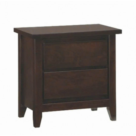 Oak 09 : Tủ 2 Ngăn Kéo Gỗ Sồi ( Màu Nâu )